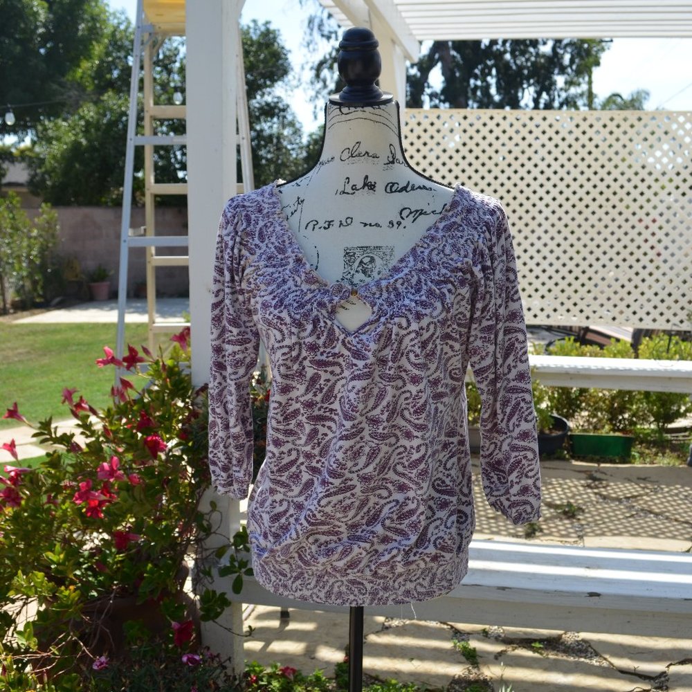 Lucky Brand Floral Blouse